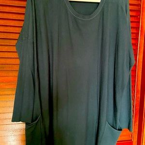 Tea n Rose Ultra Soft Sweater Tunic size M/L Teal